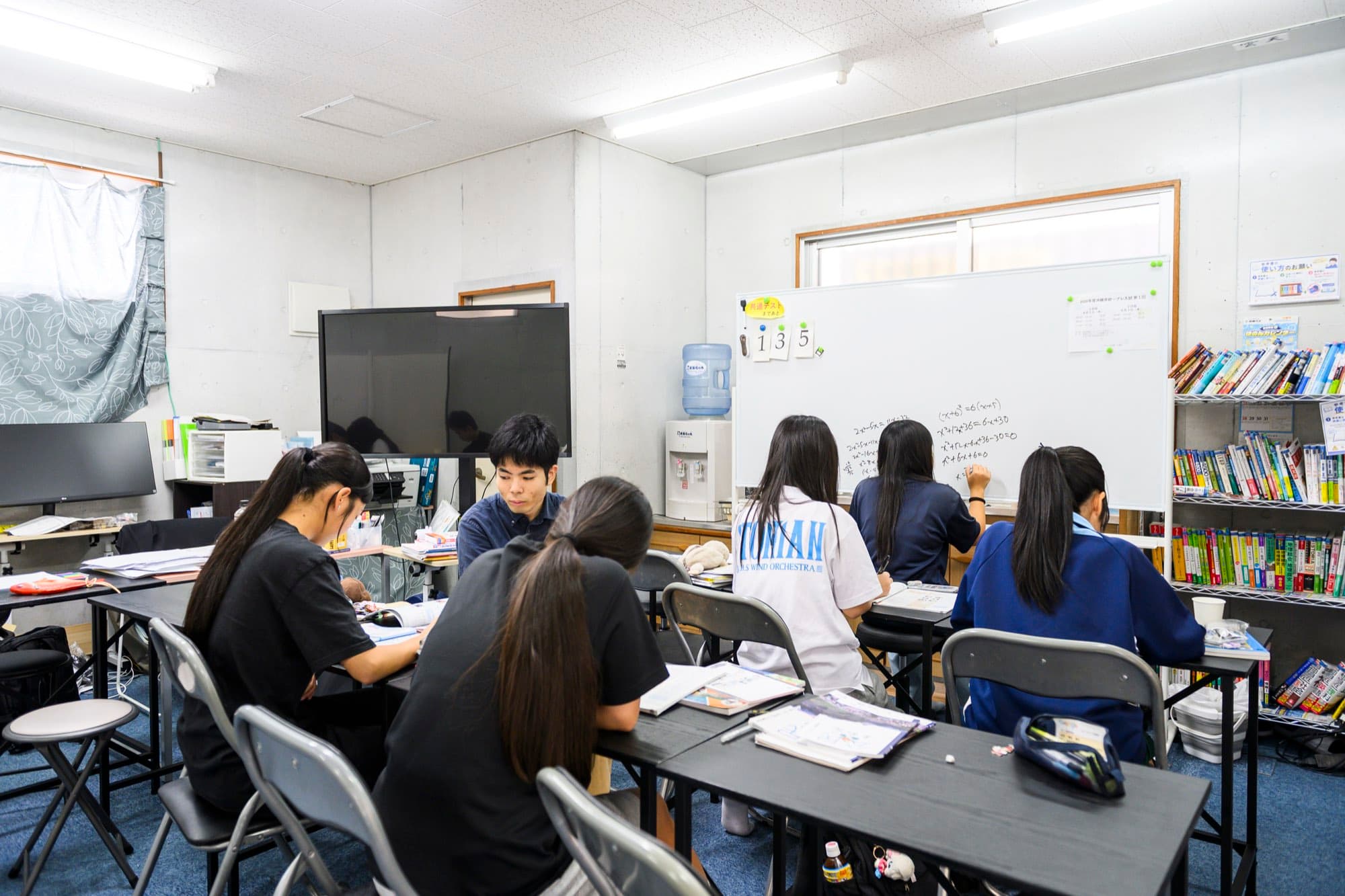 ランドル学習塾の授業の様子