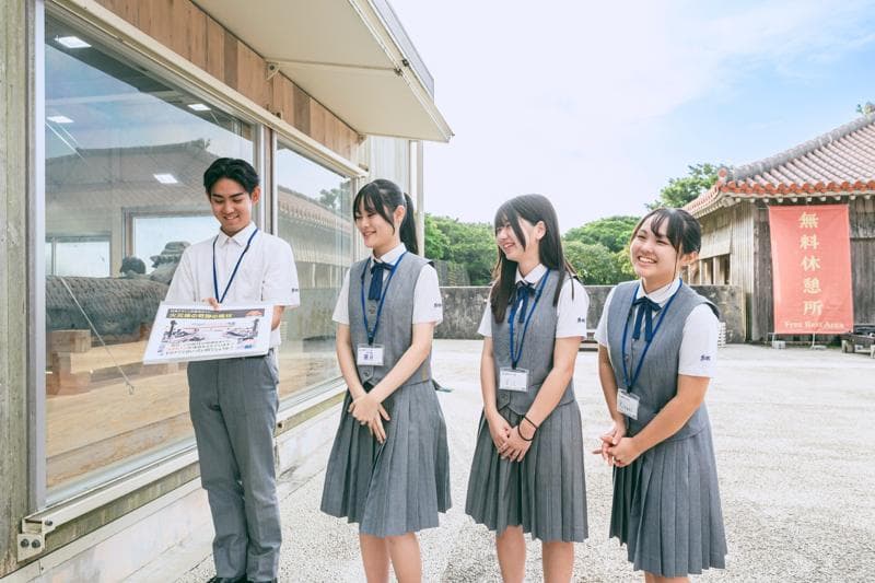 テーマは「交流」×「貢献」首里城ガイドから見えてくる 今の私たちにできること 【興南中学校・興南高等学校】